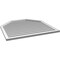 Ekena Millwork Octagonal Top Surface Mount PVC Gable Vent w/ 2"W x 1-1/2"P Brickmould Frame, 42"W x 40"H GVPOT42X4002SF - alternate 2